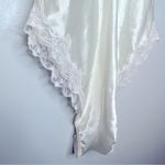 Victoria's Secret Vintage Cream Satin and Lace Teddy Bodysuit Size M Photo 6