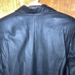 Women’s Black Lather Jacket Size Small Photo 12