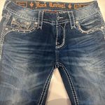 Rock Revival  Daray Skinny Jeans Bling Pockets Size 27 Photo 4