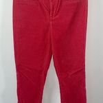 Anthropologie  Red Suede Jeans Photo 0