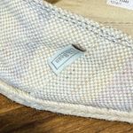 L.L.Bean  Women's Slip On Espadrille Shoes Size 9.5 Medium Beige Purple Stripe Photo 3