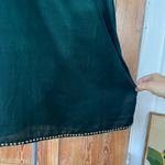 NBD NWT NBDxRevolve Lourdes Green Velvet High Neck Beaded Open Back Mini Dress~ L🧡🎀 Photo 5