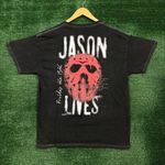 Bloody Disgusting x Friday the 13th Jason Lives Mineral Wash T-Shirt Size Large Photo 0
