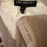 Lane Bryant  Boho White & Purple Embroidered Tassel Midi‎ Dress Sz 26 NEW Photo 6