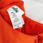 ANDIE The Longline Tank Tankini In Ribbed Siren Orange Med NWT Photo 7