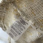 Loft Fit and Flare Mini Tweed Flare Light Yellow Ivory Dress Photo 5