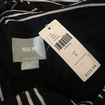 Anthropologie  Maeve Moka Striped One Shoulder Dress - small Photo 7