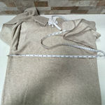 Joie Nwt  - neutral colored sweater with shoulder pads wool & cashmere blend Sz L Photo 7