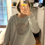 SheIn  Cow Sweater Photo 0