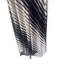 Chico's  Women's Size 1 Small Black White Geometric Striped Maxi Dress‎ Photo 2