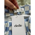 Elodie NWT Tie High Waist Retro Checker 70s Flare Bell Bottoms Wide Leg Pants S Photo 4