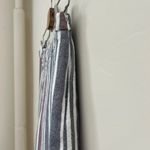 Free People  Striped Linen Cotton Blend Cropped Pant Size 0 Photo 5