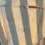 Hudson Jeans Hudson Blue and White Striped Skinny Jeans | Size 29 Photo 4
