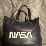 Coach  Navy Blue Tote with Rainbow Handles F28169 Photo 1