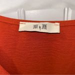 Jade By Jane Orange/Rust Top Women’s Medium Orange Photo 4
