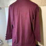 Evolution  by Cyrus button sleeve open front cardigan small & 2 vintage necklace Photo 3