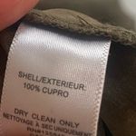 Intermix  Green Khaki Cupro Paper Pant Size 2 Photo 2