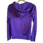 Under Armour  Full Zip Hoodie Jacket Womens Medium Purple Athletic Warm‎ Up Photo 1