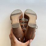 Franco Sarto Mollie Vegan Leather Wedge Sandals Womens Size 10M Brown Shoes Photo 10