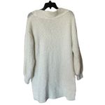 Anthropologie Pilcro Ivory Off White Oversized Chunky Knit Vneck Sweater XS Photo 1