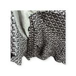 Diane Von Furstenberg  DVF 𖤗 Geometric Tile Print Silk Wrap Dress 𖤗 Grey 𖤗 Small Photo 9