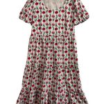 J.Crew  Tiered poplin puff-sleeve romantic cocktail midi dress XL Photo 2