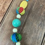 ALDO Vintage 80s chunky long, Colorful Beaded Necklace from  Photo 1