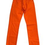 frame denim Le Slouch Jeans in Bright Orange Crush | 25 Photo 2