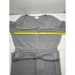 Gap Love by Softspun Ribbed Cozy gray jumpsuit with long sleeves in size XL Photo 3