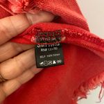 POL Hot Pink Cotton Distressed Oversized Shacket Jacket Women's size Large Photo 8