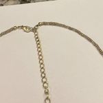 Cookie Lee Signed Costume Necklace Bead Beaded / Gold Tone Adjustable Length Photo 2