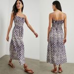 Rails  Fatima Maxi dress tiered Iris Shibori Sz XXS Resort wear summer boho chic Photo 1