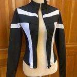 Lavishly Paris NWT, striped lightweight zip up sport jacket Photo 5