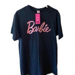 barbie fruit of the loom 100 % cotton black graphic tee , T Shirt Size M Photo 1