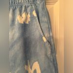 Sporty & Rich Blue Tie Dye Gym Shorts Size Small Photo 6