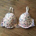 Soma pink floral tulle 36C feminine fairy core bra Yellow Size undefined Photo 0