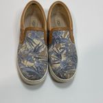 UGG  Women's Blue and Tan Floral Sneakers Photo 1