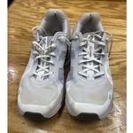 On Running Cloudrunner Sneakers Women White Gray Mesh Lace Up Athletic Shoes S62 Size 10 Photo 0