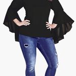 City Chic  Romantic Off the Shoulder Bell Sleeve Top Photo 0