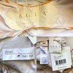 Agua By Agua Bendita Caoba Lluvia Floral Embroidered Swimsuit Multi Large NWT Green Photo 5