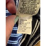 Eddie Bauer  Women's Dress Shirt Size Medium Short Sleeve‎ Stripe Beach Travel Photo 8