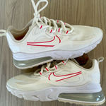 Nike  Air Max 270 React White with Red Accents Photo 0