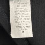 Rolla Coster Back Cutout Sheath Tee Shirt Dress Black Small Photo 9