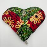 Handmade Tote Bag Heart Shape Zip Photo 6