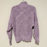 Aerie offline cotton chillside half zip sweater purple size XS. Thumbholes. Photo 1