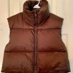 Puffer Vest Brown Size XS Photo 0