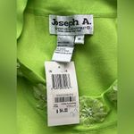 Joseph  Lime Green Top with Floral Details Photo 3