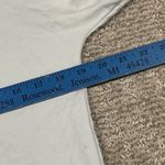 Wanakome  Cropped Hoodie Womens Large Blue Hooded Pullover Sweatshirt *FLAW* Photo 13