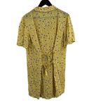 Anthropologie Favorite Daughter Dress Medium Yellow Floral Shirt Style New Photo 6
