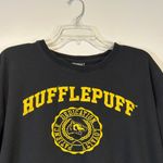 Boxlunch Harry Potter Hufflepuff Seal Black & Yellow Crewneck Sweater Women’s XL Photo 2
